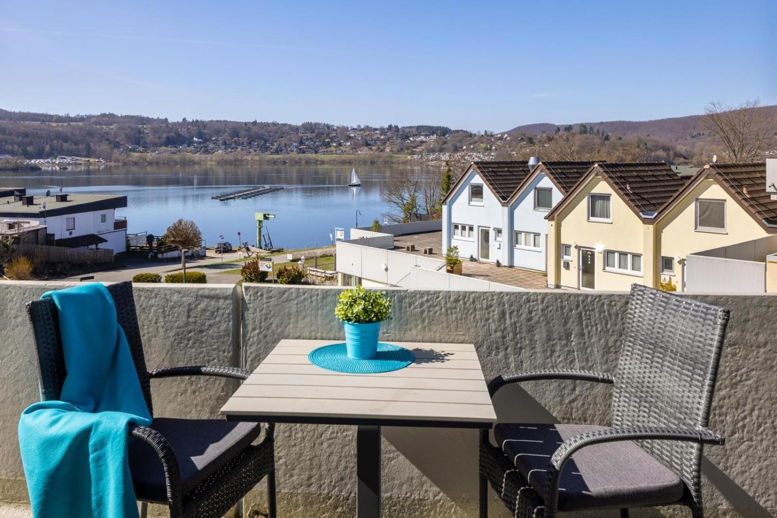Seeblick Geniessen In Schoener Fewo Am Edersee Scheid  Екстериор снимка